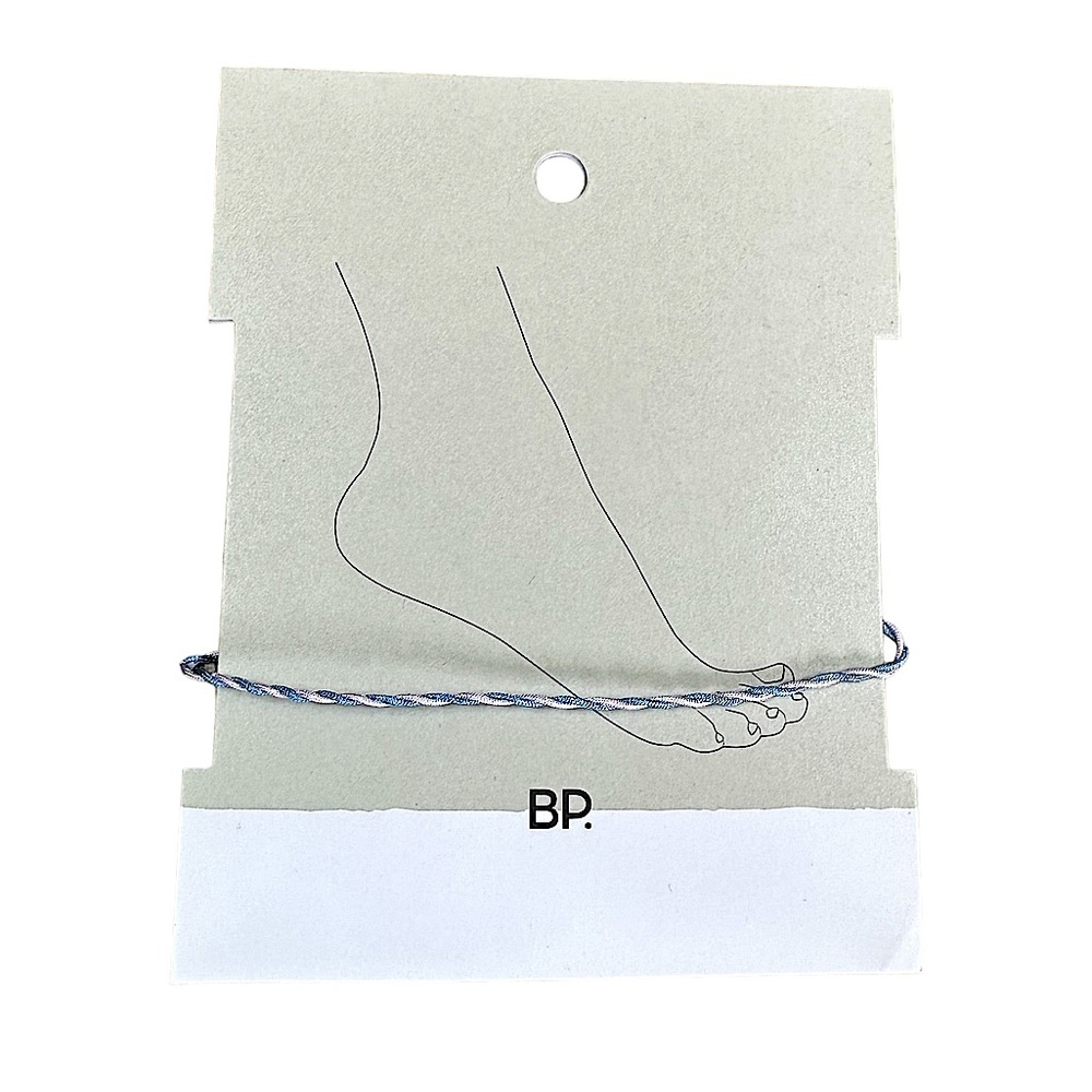 BP x NORDSTROM: NWT Threaded Ankle Bracelet with Clasp Closure